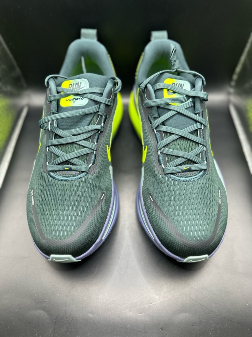 Nike Vomero 18 Seaweed Volt (NEW) Men’s Sz 12 HM6803 301 (No Box Lid)